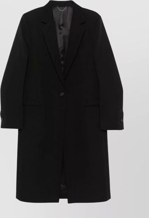 Toteme wool single breasted coat