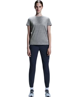 On Lightweight Tapered Pants In Navy Blue