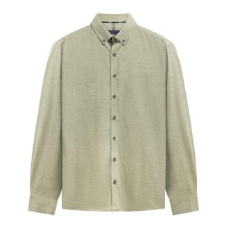 State of Art Casual Shirt - Heren - Casual Overhemden - Groen - XL - Katoen - Overhemden