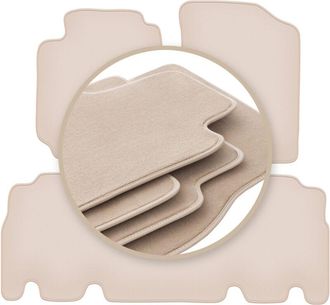 OEM Alfombrillas Beige Premium Para Toyota Yaris Verso Monovolumen 1999-2005