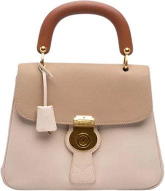 Burberry Pre-owned Dk88 Satchel - - Pre-owned - Donna - Beige - ONE SIZE