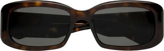 Saint Laurent Eyewear Occhiali da sole SL 809 squadrati - Marrone