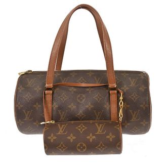 Louis Vuitton Papillon Handbag Monogram Canvas Brown Canvas Handbag (Pre-Owned)