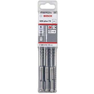 Bosch Broca Sds-plus 7x 6x100x165mm Pack De 10 Unidades Bosch