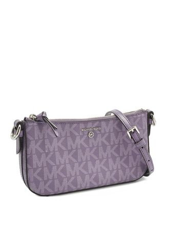 Michael Kors Jet Set cross body bag - women - Canvas/PVC - One Size - Purple