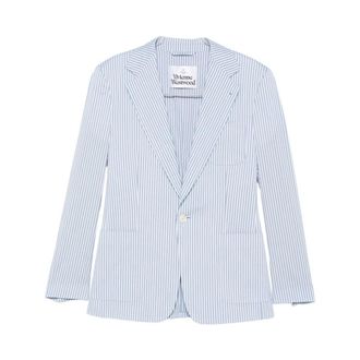 Vivienne Westwood Blazers, male, Blue, Size: L Blazer