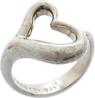 Tiffany & Co. Silver 925 Band Ring (Pre-Owned)