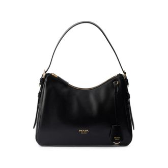 Prada Aim&eacute;e Medium Leather Shoulder Bag