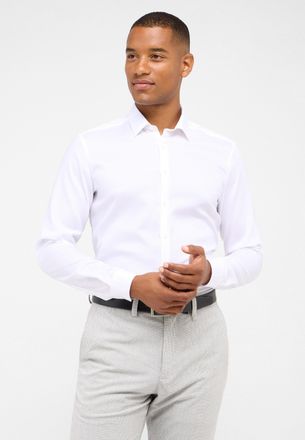 Eterna Langarmhemd ETERNA SUPER SLIM, Herren, Gr. 41, Normalgr&ouml;ssen, wei&szlig;, 40% Baumwolle, 4% Elasthan, 56% Lyocell, schmal, Manschette, Hemden Langarmhemd, E