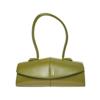 Jil Sander Linea Shoulder Bag - female - Jil Sander - Handbags - Green - ONE SIZE - Bags