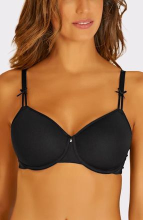 Lascana Unlined Minimizer Bra in Black at Nordstrom, Size 38D