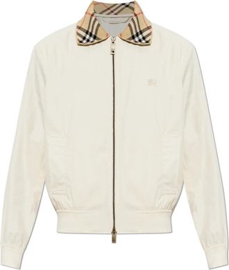 Burberry Hayfield Jas - Dames - Zomerjassen - Beige - 2XS - Katoen - Jassen