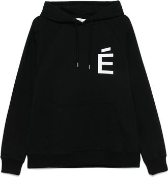 &Eacute;tudes Studio Cappuccio Loose Hoodie Big &Eacute; - Nero