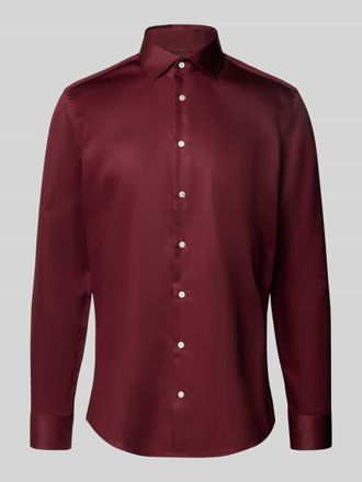 Seidensticker Regular Fit Business-Hemd mit Kentkragen Modell New in Rot, Gr&ouml;&szlig;e 40