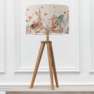 Voyage Maison Aratus Table Lamp With Koi Carp Eva Lampshade in Brown