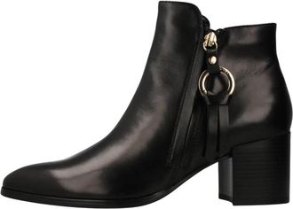 Regarde le ciel Taylor Boot - Dames - Laarzen met Hak - Zwart - 37 EU - Leer - Schoenen