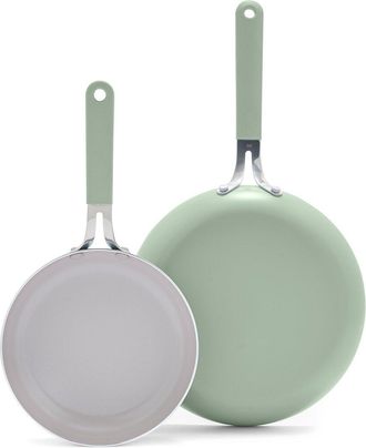 GreenLife Dream 8In & 10In Fry Pan Set