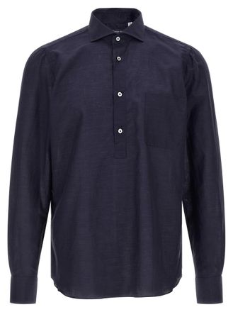 Finamore Blue Porto Blouse