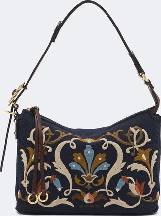 Etro Rosette Small canvas shoulder bag