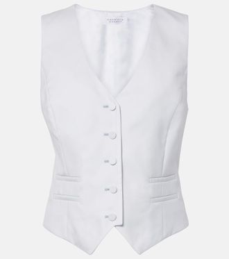 Gabriela Hearst Coleridge wool and silk vest