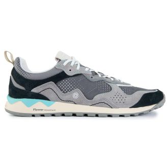 Flower Mountain Mens Puerh Uni Le Trainers - Blue Suede - Size UK 10.5