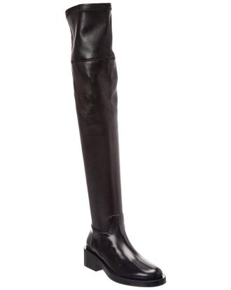 Valentino Roman Stud 30 Leather Over-The-Knee Boot