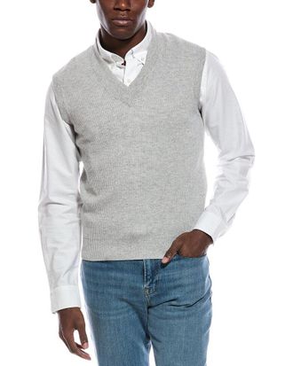 Brunello Cucinelli Cashmere V-Neck Sweater Vest