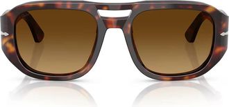 Persol Sunglasses Po3373 S 24/85 Vincent Brown/Light Brown Unisex