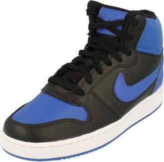 Nike Ebernon Mid Mens Black Trainers - Size UK 7