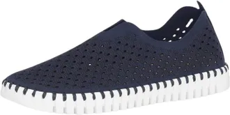Ilse Jacobsen Womens Tulip 139 Slip-On Shoes In Dark Indigo