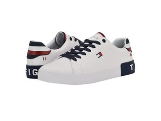 Tommy Hilfiger Rezz Mens Shoes White/Navy : 9.5 D - Medium, Synthetic