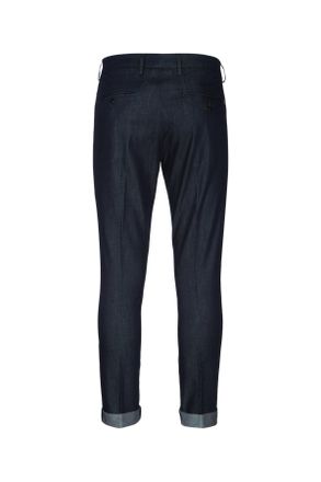 Dondup Mens Pantalone Deep Blue Pantaloni Trousers