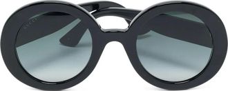 Gucci Occhiali da sole tondi GG0319S - Nero