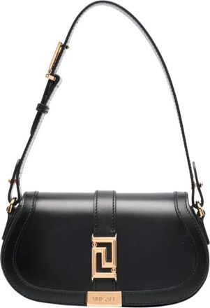 Versace Greca Goddess Mini Bag - Bags - Mujer - Negro - ONE SIZE