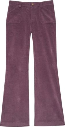 Ines De La Fressange Donna, Pantaloni, Viola, XS, new