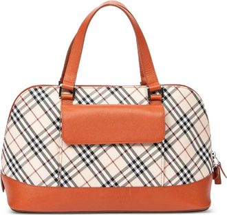 Burberry Borsa tote a quadri - Toni neutri