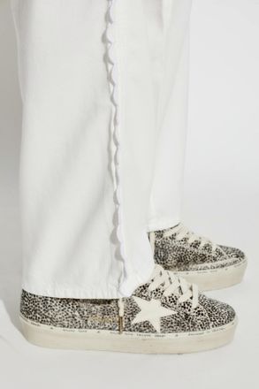 Golden Goose Hi Star Sports Shoes, Womens, Cream