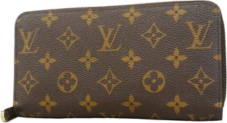 Louis Vuitton Brown Long Wallet (Bi-Fold) (Pre-Owned)