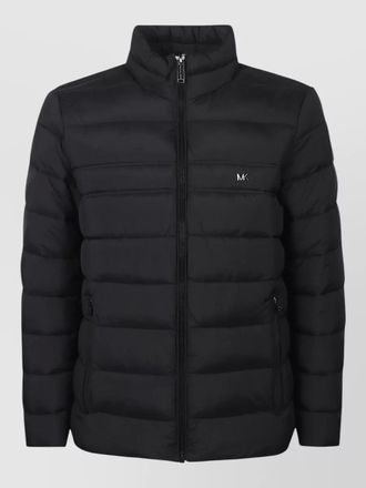 Michael Kors lightweight zip down jacket quilted pockets