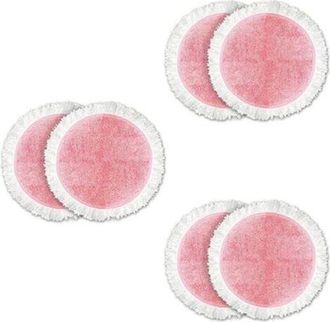 OEM Juego De 6 Pa&ntilde;os De Repuesto Para Mopa De Vapor, Almohadillas De Limpieza Para Mopa El&eacute;ctrica De Las Series 8 Y 9, Repuestos Para Mopa De Suelo