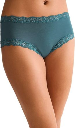 Fleur't Iconic High Waist Boyshorts in Evergreen at Nordstrom, Size X-Small