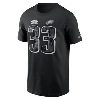Nike Cooper DeJean Philadelphia Eagles Salute to Service Nike Mens NFL T-Shirt in Black | N19900AF3R-4MS