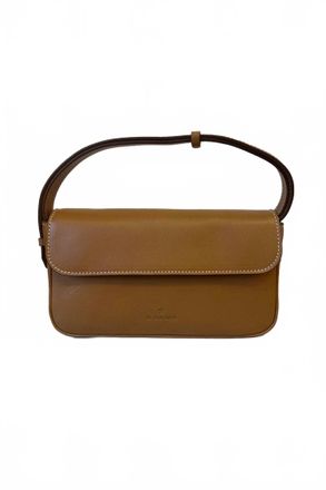 IL BISONTE Womens Studio Crossbody Bag In Caramel