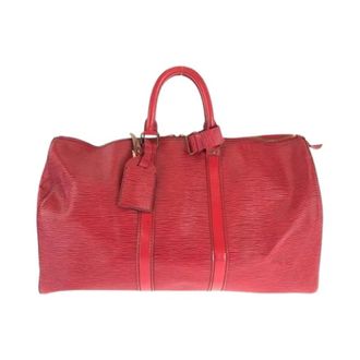 Louis Vuitton Pre-owned Weekend Bags, female, Red, Size: ONE SIZE Pre-owned Weekend Bag