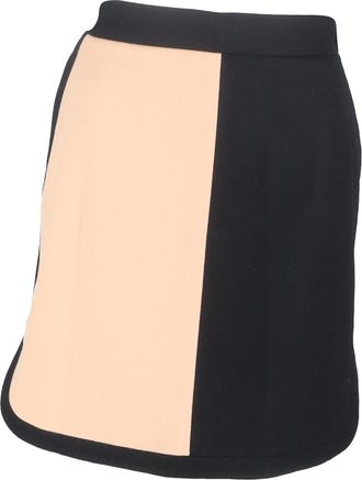 Missoni Missoni Color-Block minirok in zwart en nude wol