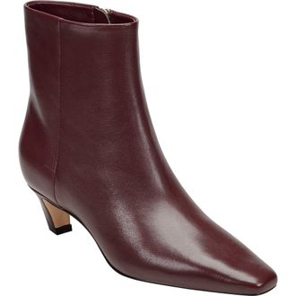 Marc Fisher Danai Kitten Heel Bootie in Dark Red at Nordstrom Rack, Size 5.5