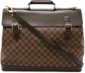 Louis Vuitton Vintage, unisex, Bruin, ONE Size, Pre-owned Weekendtas