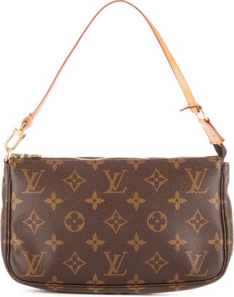 Louis Vuitton Pre-owned Womens Accessory Pouch - Brown - One Size