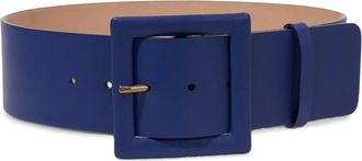 Carolina Herrera Cintura in pelle - Blu