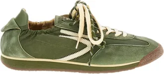 Puraai Green 6.02 Panther Nylon Sneakers